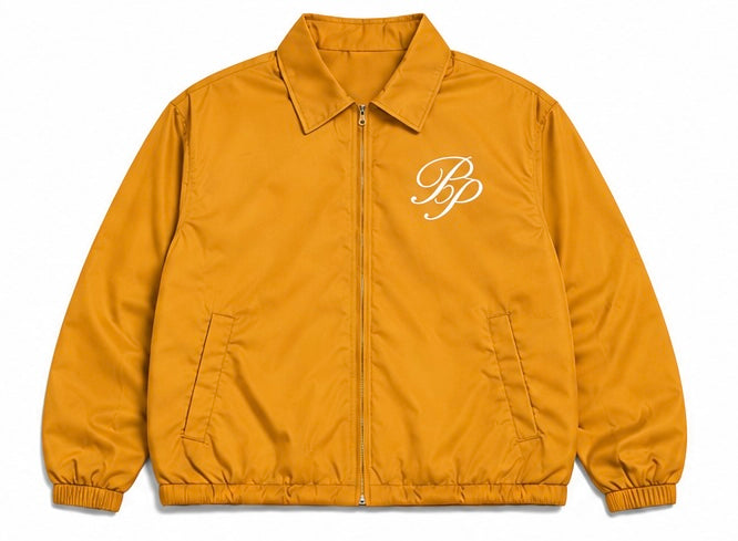 Yellow Collared Tracksuit Jacket